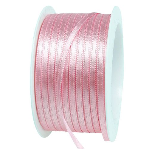 Artikel Gave- og dekorationsbånd 3mm x 50m pastel pink