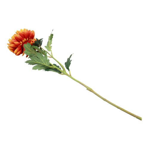 Artikel Kunstige blomster dekoration dahlia kunstige blomster orange 62cm