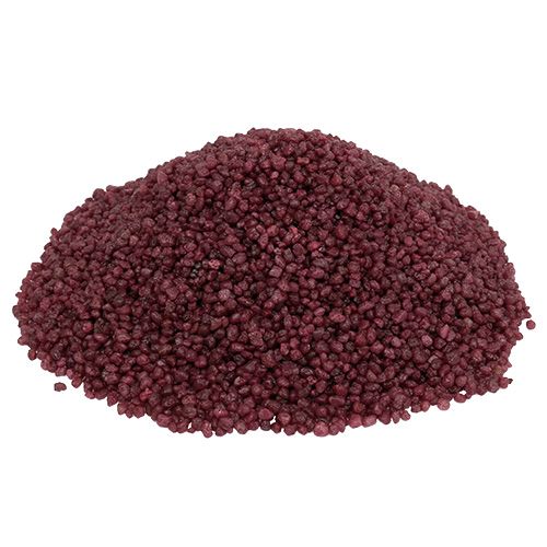 Floristik24 Dekorative granulat Bourgogne dekorative sten 2mm - 3mm 2kg