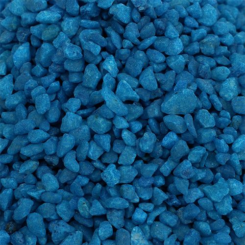 Floristik24 Dekorative granulat mørkeblå dekorative sten 2mm - 3mm 2kg