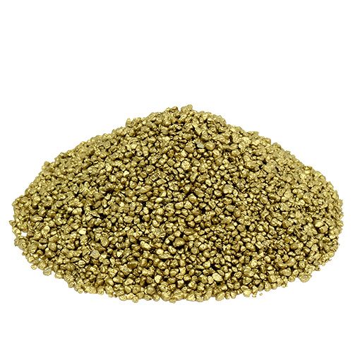 Artikel Dekorative granulat gul guld dekorative sten gul 2mm - 3mm 2kg