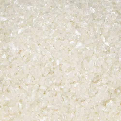 Artikel Dekorationsgranulat, glasgranulat, dekorationssand 1-2 mm, perlemor, 2 kg