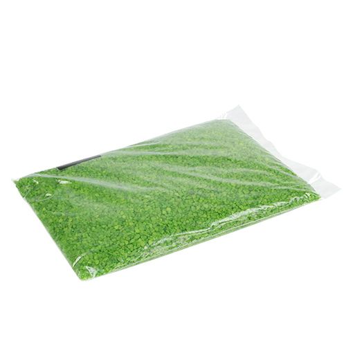 Artikel Dekorative granulat grønne dekorative sten 2mm - 3mm 2kg