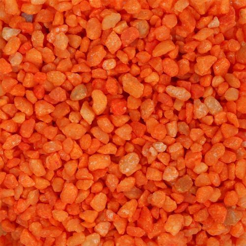 Artikel Dekorative granulat orange dekorative sten 2mm - 3mm 2kg