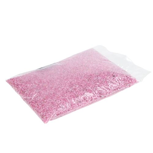 Artikel Dekorative granulat lyserøde dekorative sten 2mm - 3mm 2kg