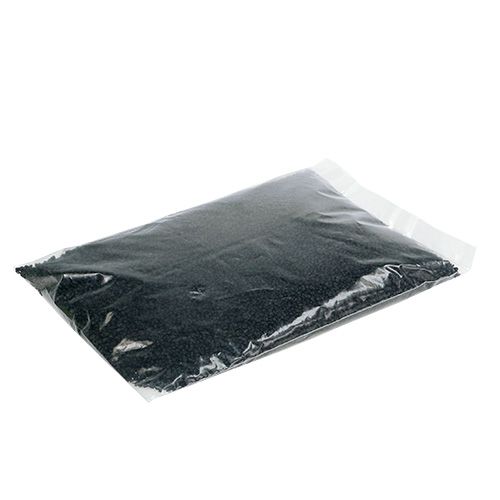 Floristik24 Dekorative granulat sort 2mm - 3mm 2kg