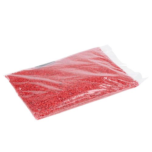 Artikel Dekorative granulat røde dekorative sten 2mm - 3mm 2kg