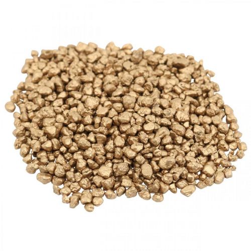 Artikel Dekorative granulat guld dekorativ grus 2-3mm 2kg