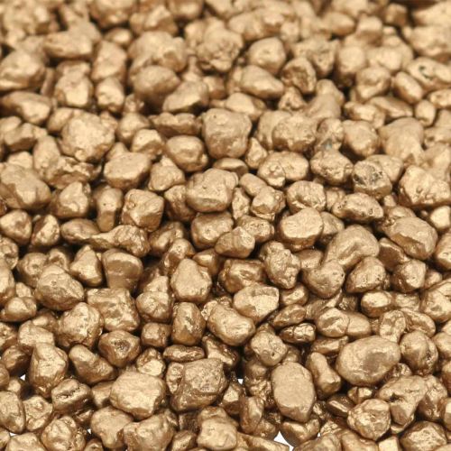 Artikel Dekorative granulat guld dekorativ grus 2-3mm 2kg