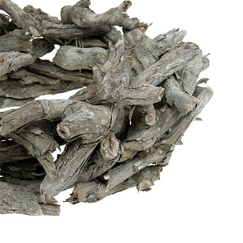 Floristik24 Dekorativ krans af grene Ø37cm naturlig