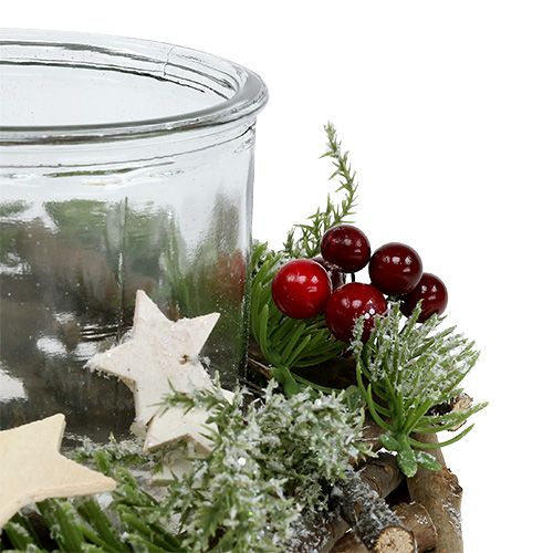 Floristik24 Dekorativ krans med stearinlys Ø20cm