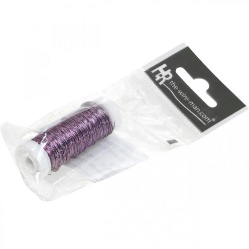 Artikel Deco wire Ø0,30mm 30g/50m lavendel