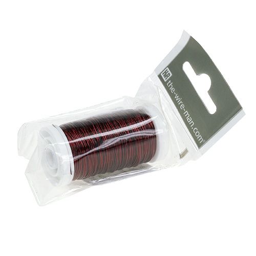 Artikel Deco Emaljeret Wire Vinrød Ø0,50mm 50m 100g