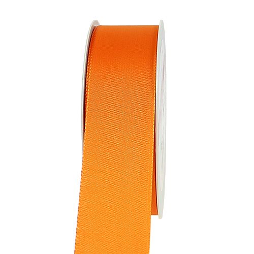 Gave- og dekorationsbånd orange 40mm 50m