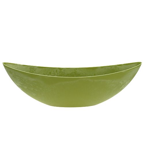 Artikel Dekorativ skål plast lysegrøn 39cm x 13cm H13cm 1 stk