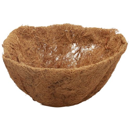 Floristik24 Blomsterskål rund, naturfiberskål, kokosplanteskål ca. 25 cm