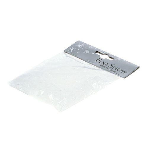 Artikel Dekorativ sne lavet af plast, ca. 30g