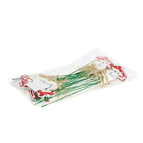 Floristik24 Pyntestiksvamp 6,5cm L27cm 24 stk