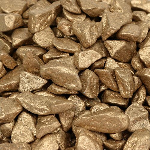 Artikel Dekorative sten guld spredt dekoration borddekoration 9mm–13mm 2kg