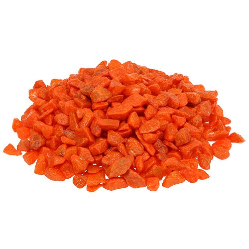 Artikel Dekorative sten 9mm - 13mm orange 2kg