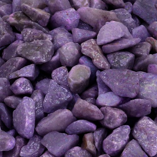 Floristik24 Dekorative sten aubergine 9mm - 13mm 2kg