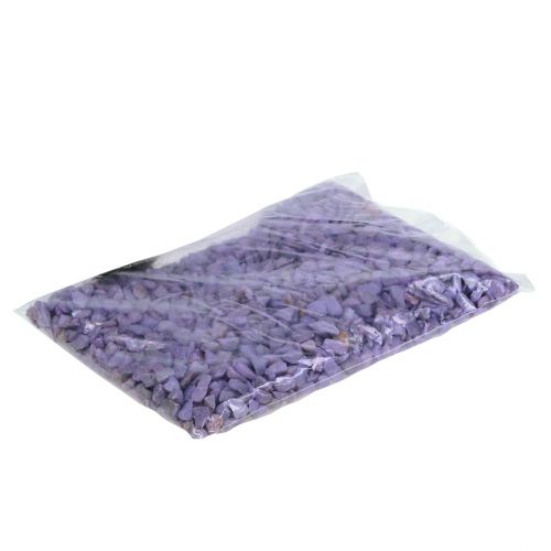 Floristik24 Dekorative sten aubergine 9mm - 13mm 2kg