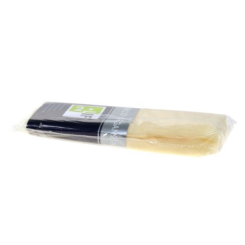 Floristik24 Organza fløde dekoration stof 150 cm x 300 cm