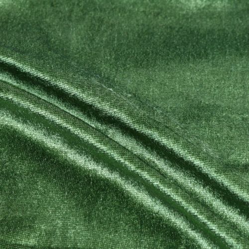 Artikel Dekorativt stof Fløjlsmosgrøn 140cm x 300cm