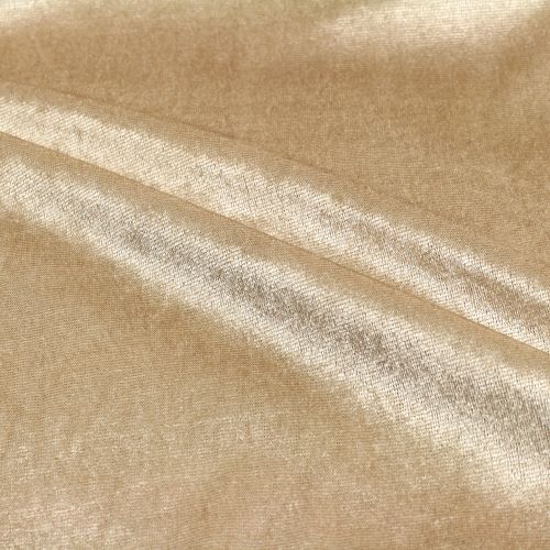 Floristik24 Dekorativt stof fløjlsand 140cm x 300cm