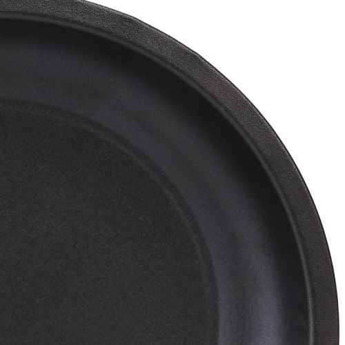 Artikel Dekorativ plade rund metal i sort Ø23cm H2,5cm 5stk