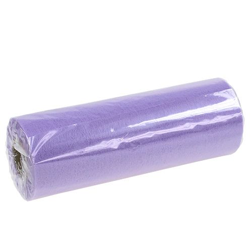 Artikel Dekorativ fleece lys lilla 23cm 25m