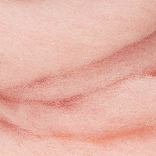 Artikel Dekorativ uld lyserød 2m filtet uld til hobby og blomsterdekorationer