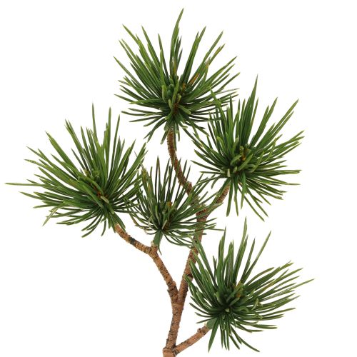 Artikel Dekorative grene kunstige fyrregrene af fyrretræ grønne 28 cm 6 stk.