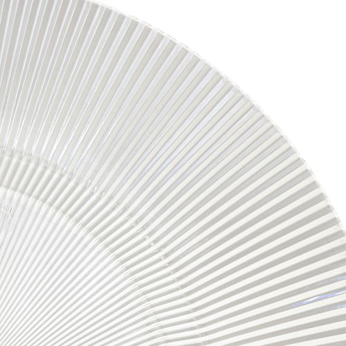 Artikel Dekorativ tallerken med riller plastik tallerken plastik tallerken klar Ø33cm