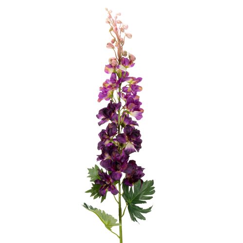 Dekorativ Delphinium som kunstig blomst til stilfulde blomsterdetaljer, 79 cm, 3 stk.