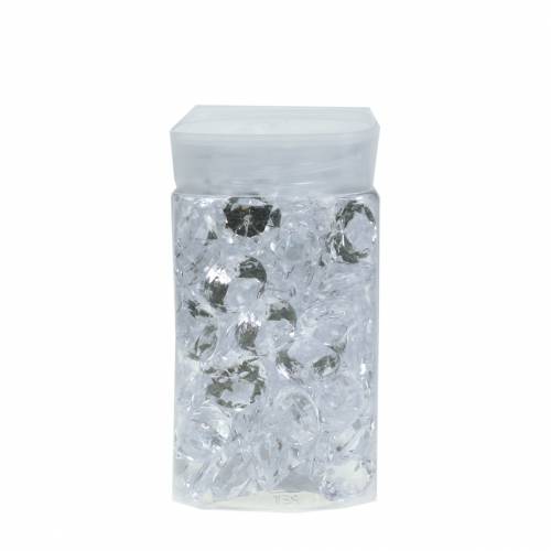 Floristik24 Dekorative sten diamant akryl klar Ø1.8cm 150g spredt dekoration