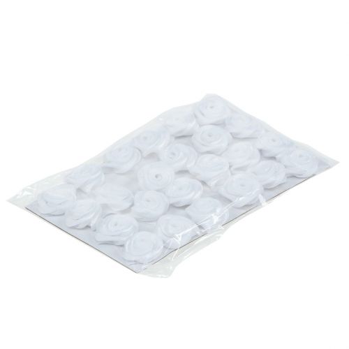 Artikel Diorrose til limning og spredning hvid Ø1,5cm 24 stk