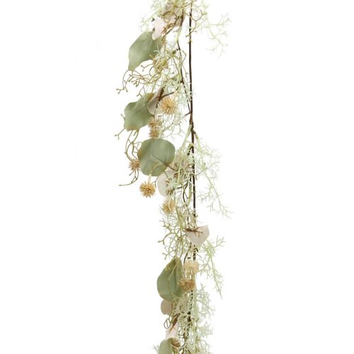 Floristik24 Tidselguirlande Klodetidsel kunstig plantedekoration guirlande 127cm