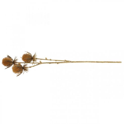 Artikel Thistle Branch Brun Kunstig Plante Efterårsdekoration 38cm Kunstig plante som den ægte vare!