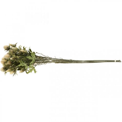 Artikel Tidsel kunstig deco gren creme 10 blomsterhoveder 68cm 3 stk