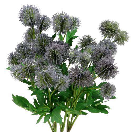 Floristik24 Tidsel silke blomst blå 56cm 3stk