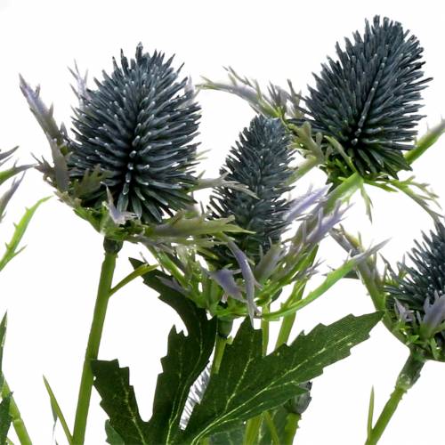 Floristik24 Tistel kunstig blomst blå 70cm