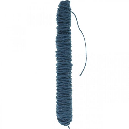 Vægtråd filtsnor mørkeblå 55m