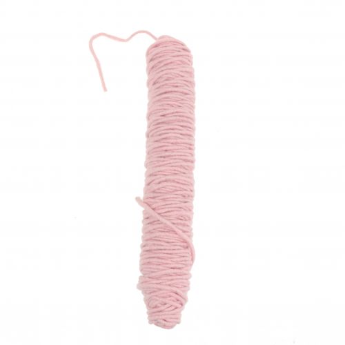 Vægetråd filtsnor pink 55m