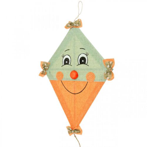 Floristik24 Deco drage til at hænge op efterårsdekoration jute sorteret 40×55cm 3stk