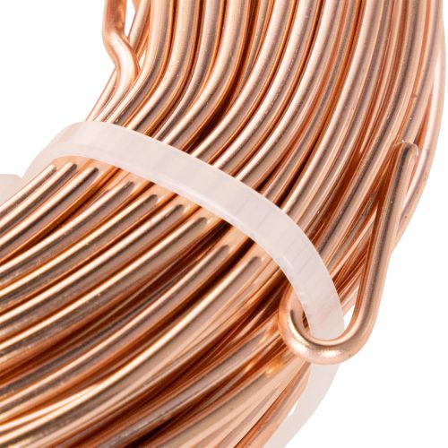 Aluminiumstrådrulle til hobby og blomsterdekoration, 60 m, 500 g | Floristik24.dk