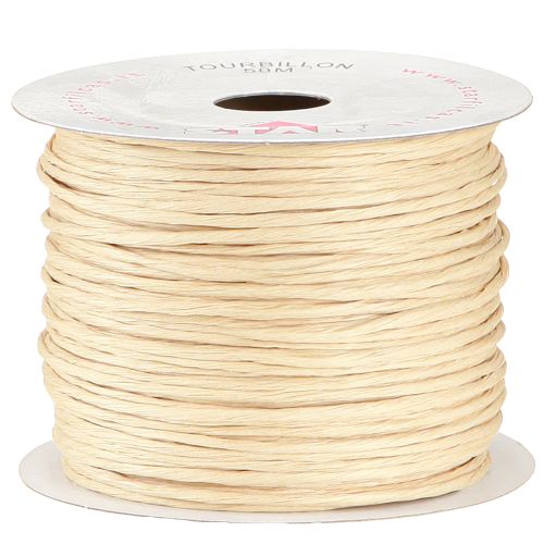 Trådviklet 50m naturlig