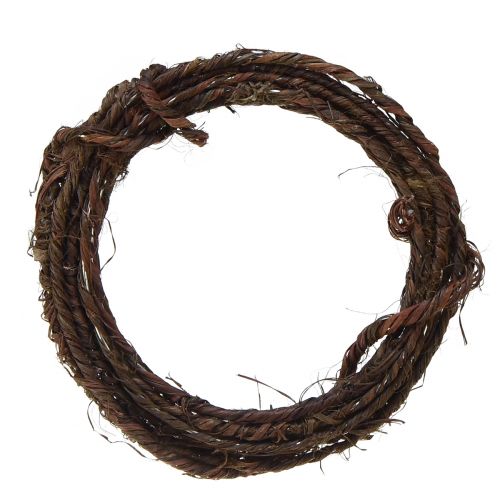 Wire Rustic Mørkebrun smykke wire rustik 3-5mm 3m