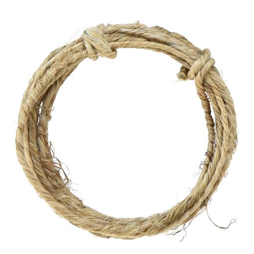 Floristik24 Wire Rustic Natural smykker wire craft wire 3-5mm 3m