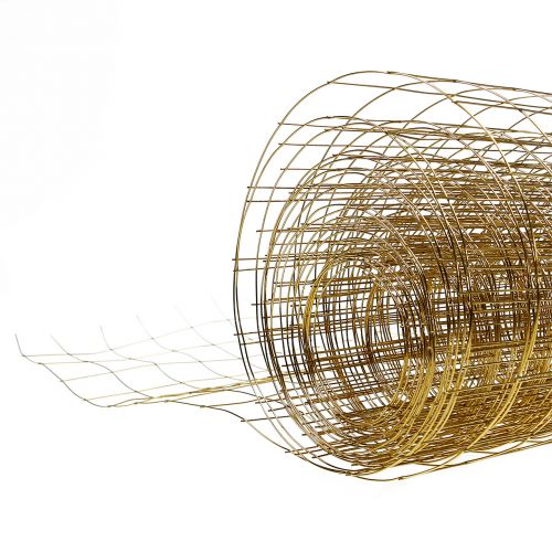 Artikel Trådnet guld dekorativ tråd 35cm 5m